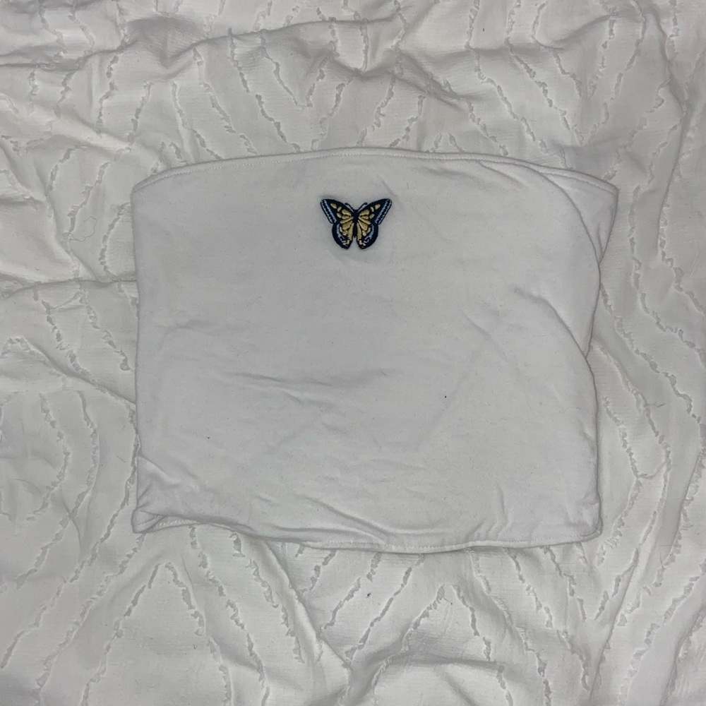 butterfly tube top